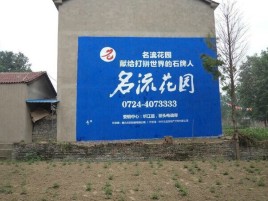 桂平农村墙体广告的长尾效应