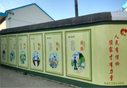 桂平文化墙施工攻略