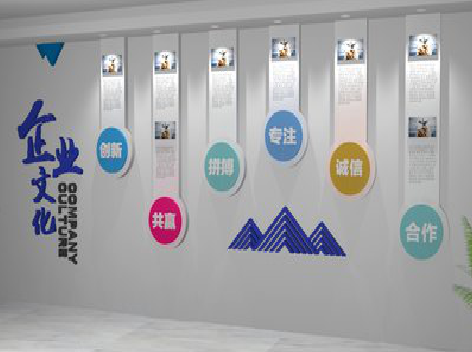 桂平企业文化墙需要传递什么办公文化？