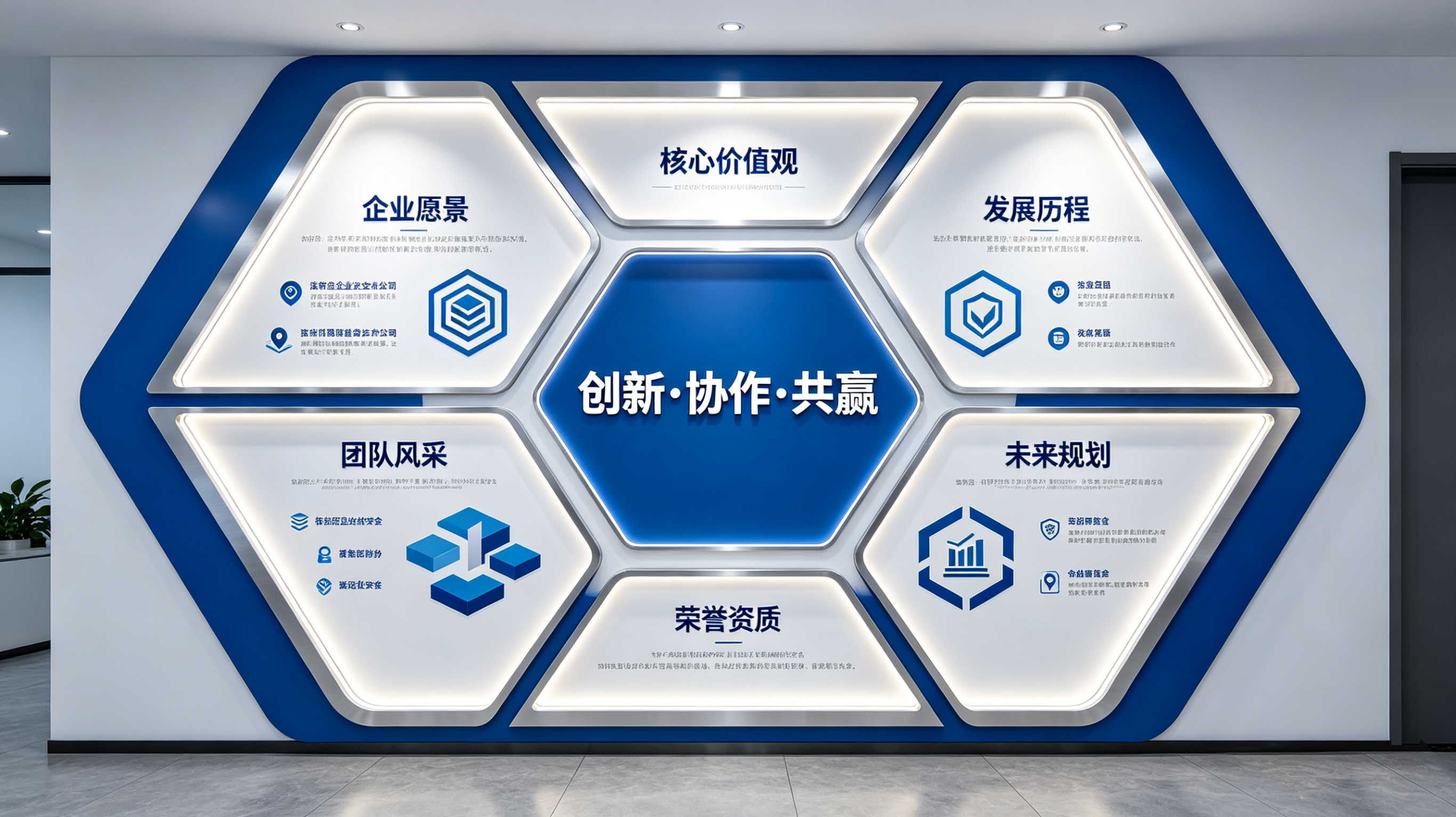 桂平企业文化墙六边形避坑指南（新手常犯5个错误）